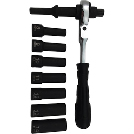 Defenseguard Socket Kit - 8 Piece Vibroshock DE3577467